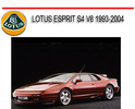 Thumbnail LOTUS ESPRIT S4 V8 1993-2004 WORKSHOP SERVICE & PARTS MANUAL Thumbnail LOTUS ESPRIT S4 V8 1993-2004 WORKSHOP SERVICE & PARTS MANUAL