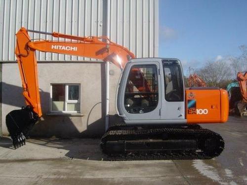 Product picture HITACHI EX100 EX100M EXCAVATOR WORKSHOP SERVICE MANUAL