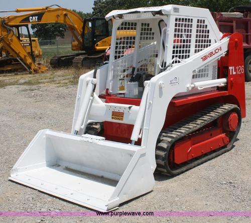 Product picture TAKEUCHI CRAWLER LOADER TL126 TL-126 WORKSHOP SERVICE MANUAL