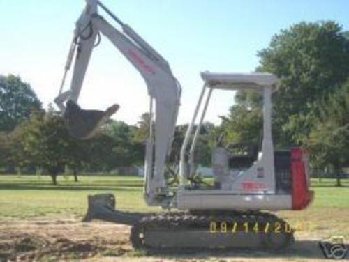 Product picture TAKEUCHI TB025 TB030 TB035 EXCAVATOR WORKSHOP SERVICE MANUAL