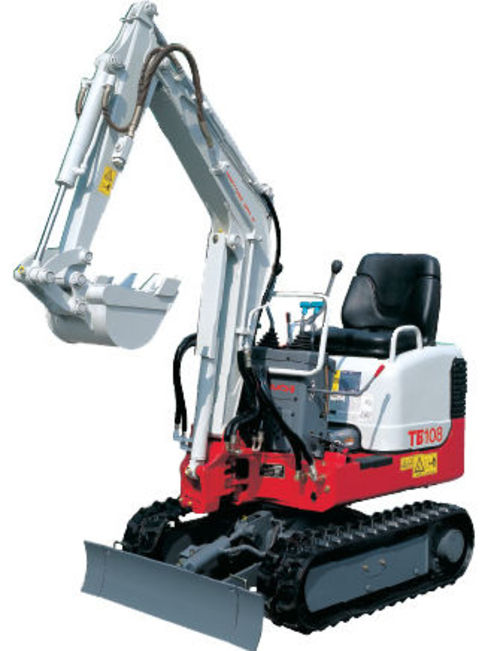 Product picture TAKEUCHI TB108 MINI EXCAVATOR WORKSHOP SERVICE MANUAL