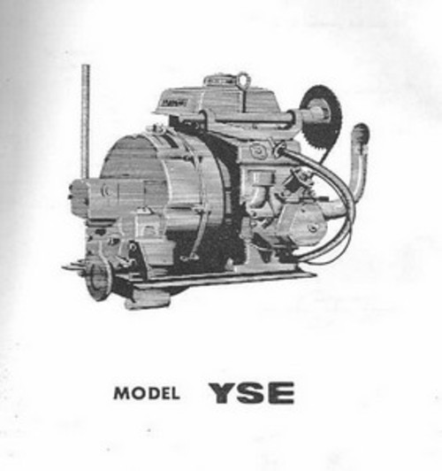 Product picture YANMAR YSE YSM 8 12 DIESEL ENGINE WORKSHOP SERVICE MANUAL