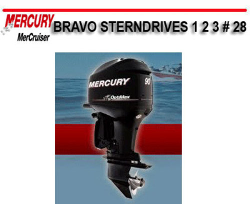 Product picture MERCURY MERCRUISER STERNDRIVES # 28 SERVICE REPAIR MANUAL