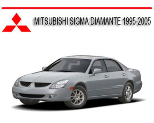 Product picture MITSUBISHI SIGMA DIAMANTE 1995-2005 WORKSHOP SERVICE MANUAL