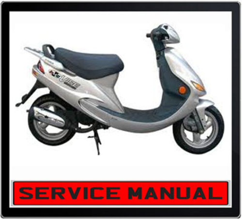 Product picture KYMCO BUG VIBE 50 ZX50 SCOOTER WORKSHOP SERVICE MANUAL