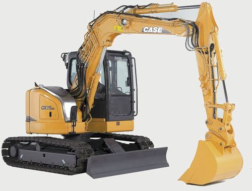 Product picture CASE CRAWLER EXCAVATOR CX75SR CX80 WORKSHOP SERVICE MANUAL