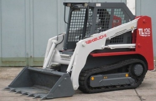 Product picture TAKEUCHI TL26 TL126 CRAWLER LOADER WORKSHOP SERVICE MANUAL