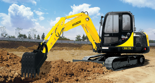 Product picture ROBEX R55-7A R-55 7A MINI EXCAVATOR WORKSHOP SERVICE MANUAL