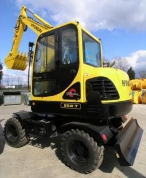 Product picture ROBEX R55W-7 R 55W-7 MINI EXCAVATOR WORKSHOP SERVICE MANUAL