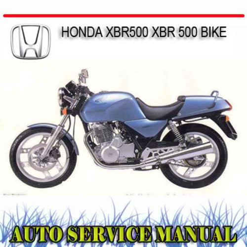 Product picture XBR500 XBR 500 BIKE WORKSHOP REPAIR SERVICE MANUAL