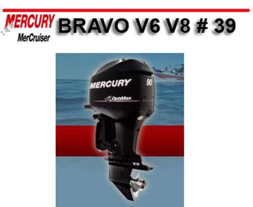 Product picture MERCRUISER BRAVO V6  V8 39 WORKSHOP SERVICE REPAIR MANUAL