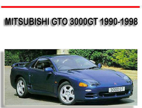 Product picture MITSUBISHI GTO 3000GT WORKSHOP SERVICE REPAIR MANUAL